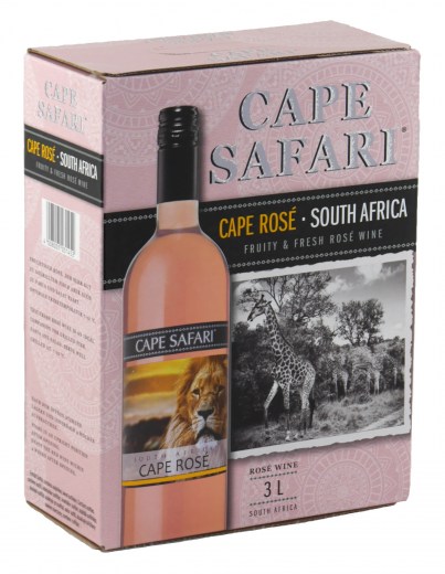 ZA - Cape Safari 3L BiB rosé - outer box BiB
